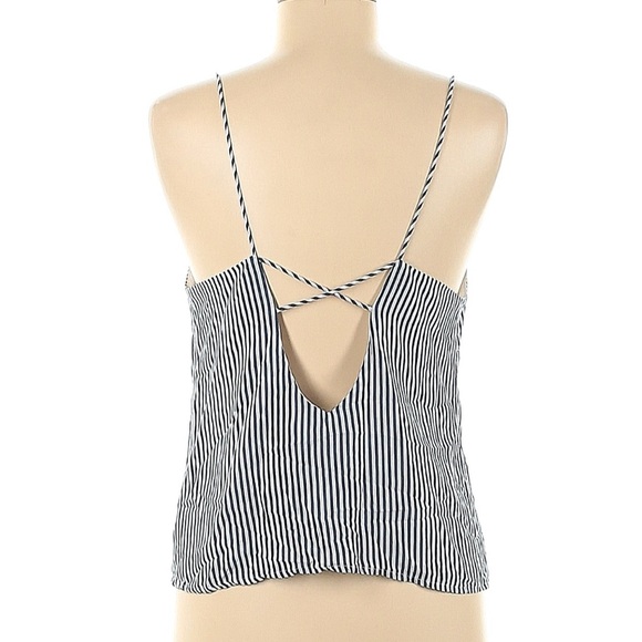 Unbranded size medium blue and white striped tank - Picture 2 of 2